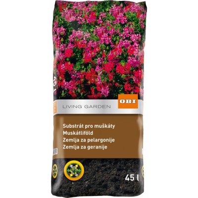 OBI Living Garden Substrát pro muškáty 45 l – Hledejceny.cz