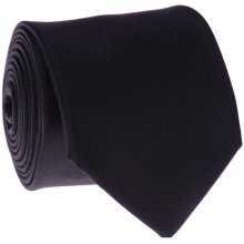 Chattier Pánská jednobarevná kravata Thomas černá KN-3-271-01