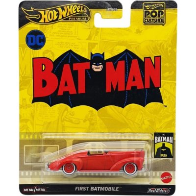 Mattel Hot Wheels prémiový angličák Pop Culture Bat-Man – Sleviste.cz