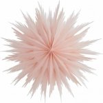 Watt & Veke Závěsná svítící hvězda Liz Pink 50 cm růžová barva papír – Hledejceny.cz