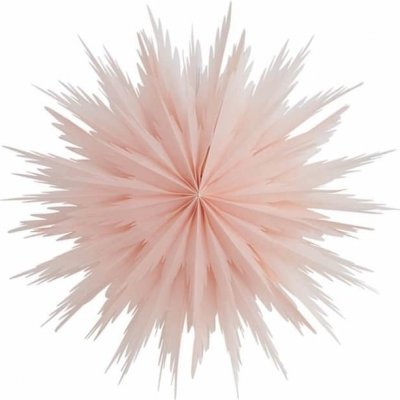 Watt & Veke Závěsná svítící hvězda Liz Pink 50 cm růžová barva papír – Hledejceny.cz