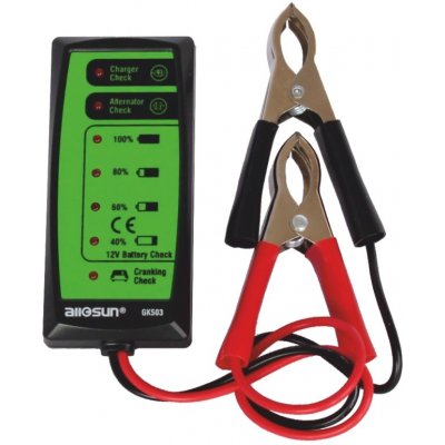 GK503 12V tester akumulátorů a alternátorů – Zbozi.Blesk.cz