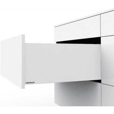 Cemux H Box SLIM zásuvka TIP-ON bílá H199/400mm – Zboží Dáma