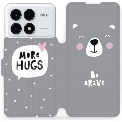 Mobiwear - Xiaomi Poco F6 Pro 5G - MH06P Be brave - more hugs – Zboží Živě
