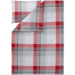 Livarno povlečení z jemného flanelu kostka/červená/šedá 140x200 70x90 – Zboží Dáma Livarno povlečení z jemného flanelu kostka/červená/šedá 140x200 70x90 – Zboží Dáma
