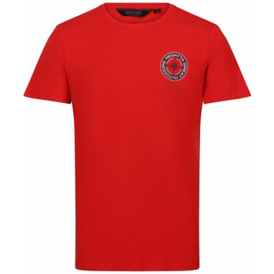Regatta pánské bavlněné tričko CLINE VII červená