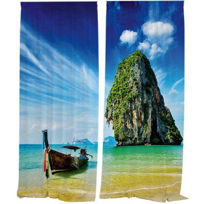 IMPAR Závěsy Thailand (Rozměr : 140x250, Materiál: Interlock) – Hledejceny.cz