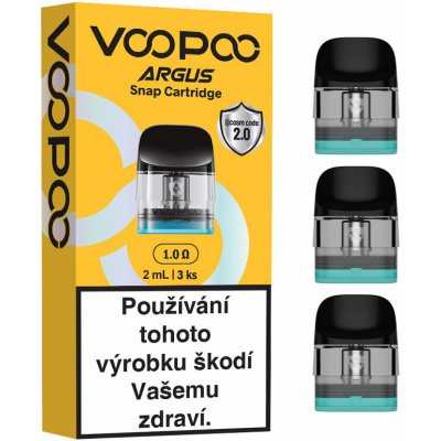 VooPoo Argus Snap cartridge 1,0ohm 3 ks – Zboží Mobilmania