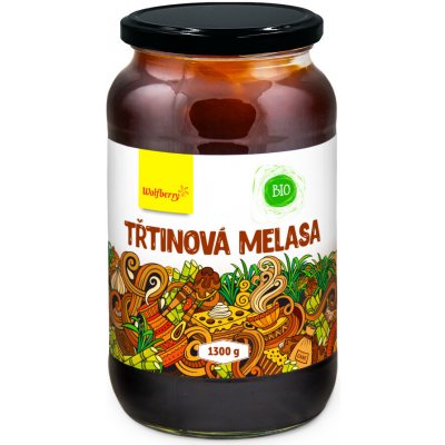 Wolfberry Třtinová melasa BIO přírodní sladidlo v BIO kvalitě 1300 g – Zboží Dáma