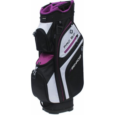 Benross Golf Dámský Cart Bag Protec 2.0 Black/White/Purple – Hledejceny.cz