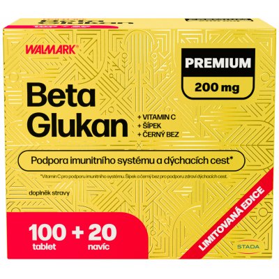 Walmark Beta Glukan 200 mg 100 + 20 tablet – Hledejceny.cz