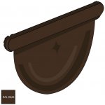 KJG Pozinkované čelo žlabu 250 mm testa di moro – Zboží Mobilmania