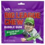 Big League Chew trhaná žvýkačka s příchutí hroznů 60 g – Hledejceny.cz