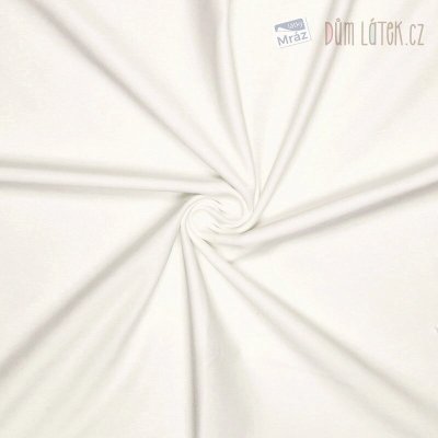 Bavlněný úplet smetanový – Sleviste.cz