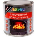 Barvy na kov Alkyton žáruvzdorná vypalovací barva 0,25L stříbrná RUST-OLEUM
