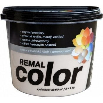 Barvy A Laky Hostivař Remal Color natónovaná malířská barva, otěruvzdorná, odstín 270 Cappuccino, 5 + 1 kg