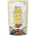 Brit Care Cat Snack Shiny Hair losos 50 g – Zboží Mobilmania