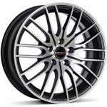 BORBET CW 4 7x17 5x115 ET40 matt black polished – Sleviste.cz