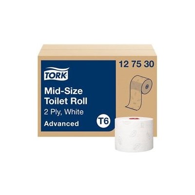 Tork Mid-size toaletní papír 2-vrstvý návin 100 m 1 ks – Zboží Mobilmania