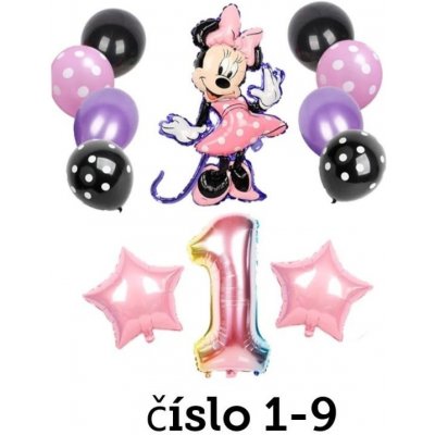 Amscan Buket Minnie Mouse 43cm fóliové balónky – Zboží Dáma
