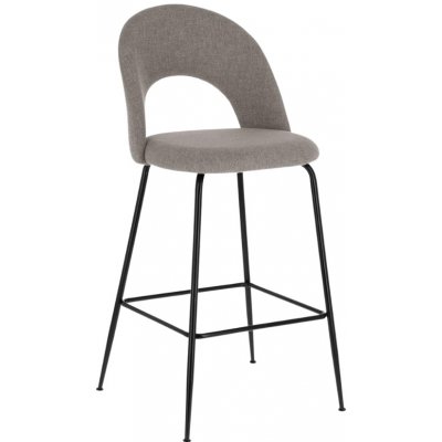 Kave Home Mahalia 63 cm světle šedá látková – Zboží Mobilmania