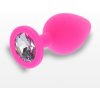 Anální kolík ToyJoy Diamond Booty Jewel Large Pink