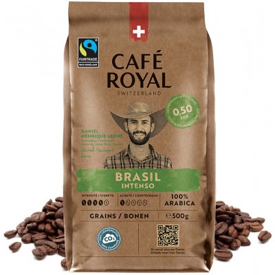 Café Royal Brasil Intenso zrnková 0,5 kg – Hledejceny.cz