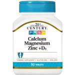 21st Century Calcium Magnesium Zinc + D3 90 tablet – Hledejceny.cz