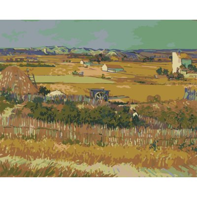 ZUTY Malování podle čísel SKLIZEŇ VINCENT VAN GOGH 40 x 50 cm – Sleviste.cz