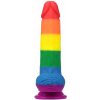 Dilda Lovetoy 7.5' Prider Dildo Klasické dildo s přísavkou Multicolor