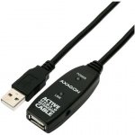 Axagon ADR-220 USB 2.0 A-M na A-F aktivní prodlužovací / repeater, 20m – Zbozi.Blesk.cz