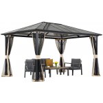 Garden Point Santiago 3x3,6 m s moskytiérou béžový – Zboží Mobilmania