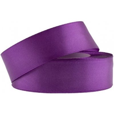 Stuha saténová 25mm/32m violet (fialová) – Zboží Mobilmania