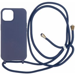 Mobile Origin Lanyard Case Blue iPhone 15 LYC-S-BLU-15