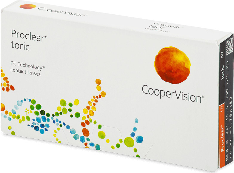 Cooper Vision Proclear Toric XR 3 čočky