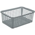 Keeeper Plastový košík 20 x 30 x 11 cm šedý – Sleviste.cz