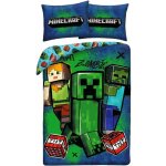 Halantex Povlečení z mikrovlákna Minecraft Zombie 140x200 70x90 – Hledejceny.cz