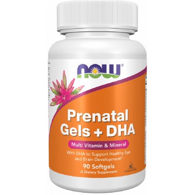 Now Prenatal Gels + DHA 90 kapslí – Hledejceny.cz