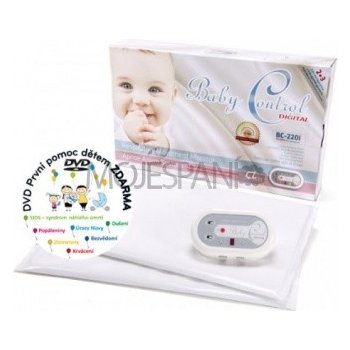 Baby Control BC-230 Monitor dechu Digital s třemi senzorovými podložkami