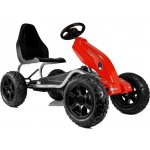 Mamido šlapací motokára s nafukovacími koly Monster červená – Zboží Dáma