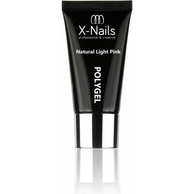 X Nails UV/LED polygel v tubě Natural Light Pink 30 ml – Zbozi.Blesk.cz