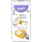 Bella Baby Happy Soft&Delicate 4+ Maxi Plus 9–15 kg 56 ks – Zboží Dáma