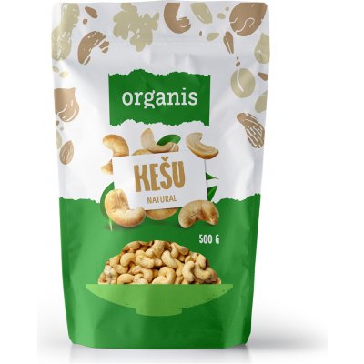 Organis Kešu natural 500 g – Zboží Dáma