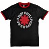 Pánské Tričko Red Hot Chili Peppers tričko Classic Asterisk Ringer ECO Black pánské