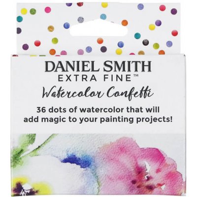 Daniel Smith Vzorník akvarelových barev Watercolor Confetti, 36 barev – Hledejceny.cz
