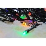 Solight LED venkovní vánoční řetěz 100 LED 10m přívod 3m 8 funkcí časovač IP44 vícebarevný – Hledejceny.cz