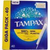 Dámský hygienický tampon Tampax Regular tampony s aplikátorem ne plastové 40 ks