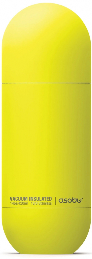 Asobu Orb Bottle 420 ml žlutá