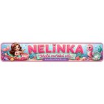 Bezvadary.cz | Dětská cedulka se jménem a motivem mořské víly 20x4,2 cm / PVC plast 3mm / bez přísavek dz14 – Hledejceny.cz