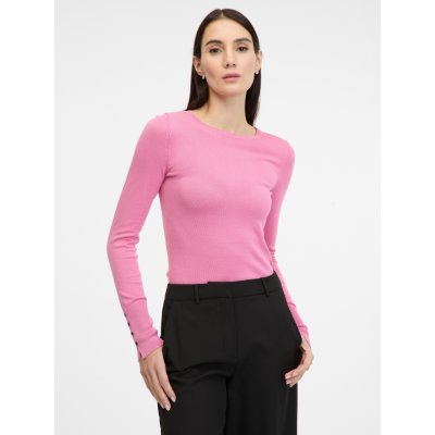 ORSAY Růžový dámský svetr Dámské černá – Sleviste.cz